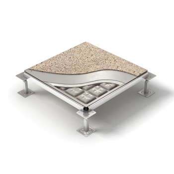 Tate Terrazzo Single Panel Wave Render