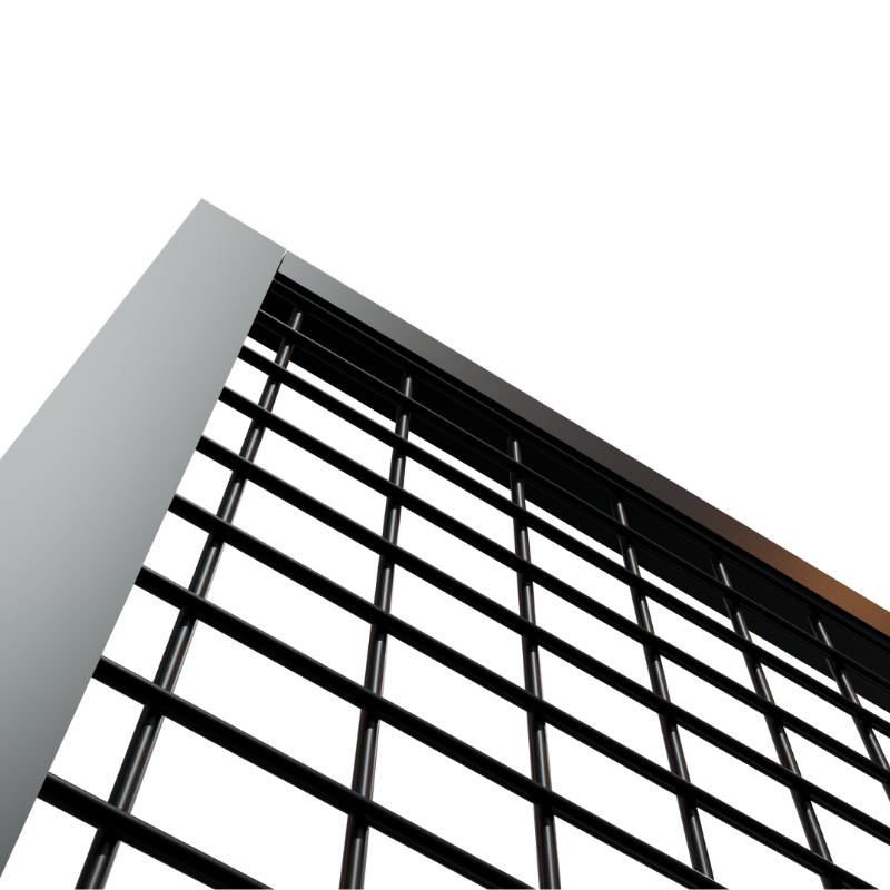 Mesh Wall Rfa Tate's Modular Mesh Fan Walls, Data Centre Caging & Partition Walls