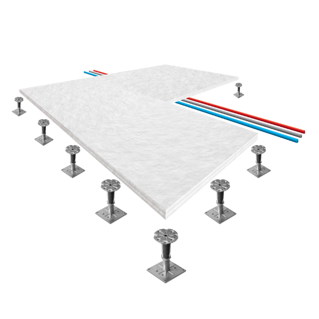 Tate Hollow Floor 30 Product Render Desktop Image UK Pedestals En Uk