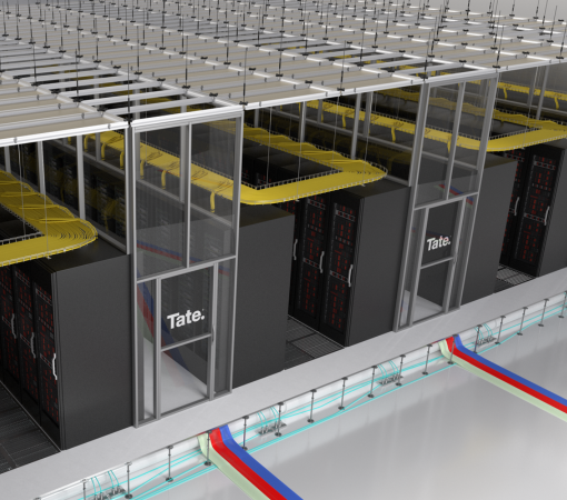 Structural ceiling systems for high performing data centres