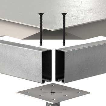 Tate 2 Inch Bolted Stringer Render