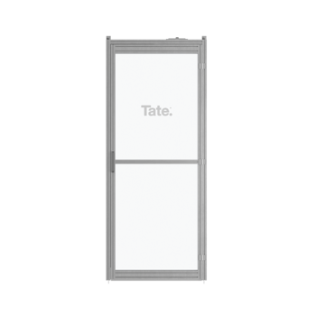 Single White Swing Door Render 1